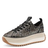 deportivas Tamaris plataforma animal print