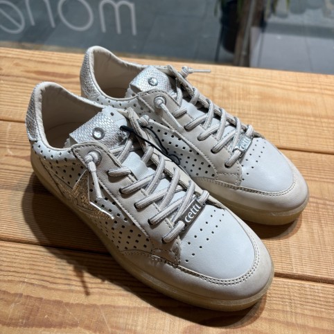 Deportiva Cetti piel color beige 2