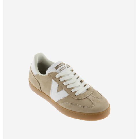 deportivas Victoria piel beige 2