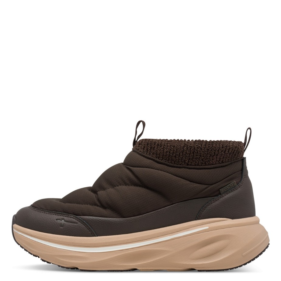 botín sneaker tamaris color mocca